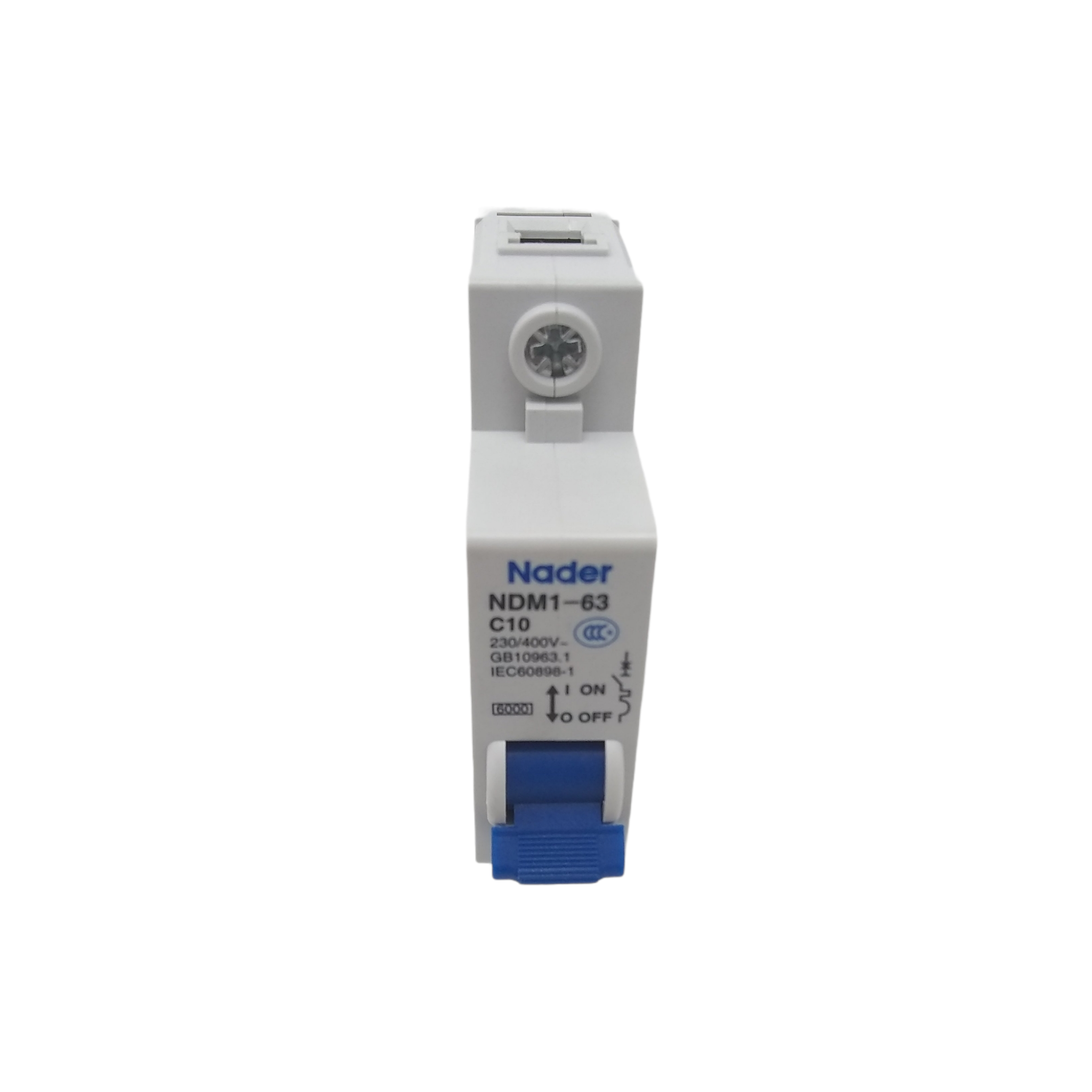 Pastilla Interruptor Termomagnetico Nader NDM1-63 10 Amp