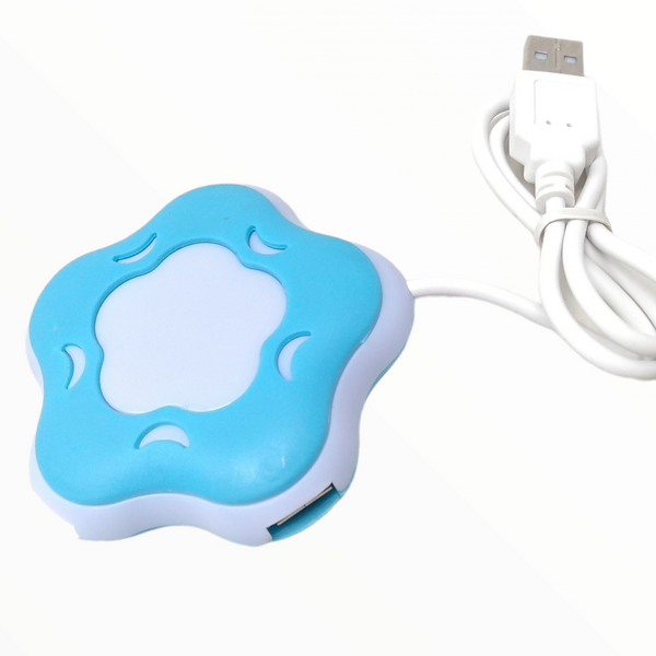 Usb Hub Multiconector Puertos Usb 2.0 Marca Rider Estrella