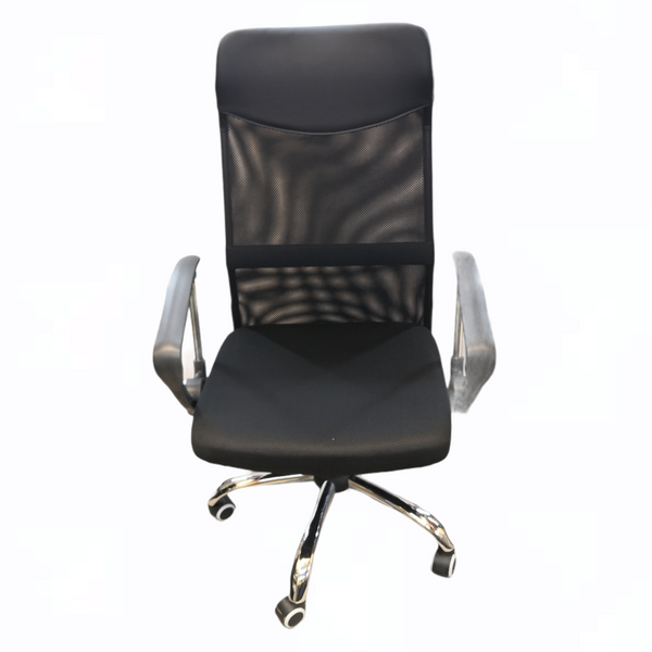 Silla de oficina ejecutiva ergonómica base metálica