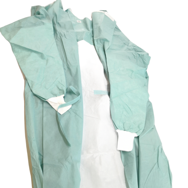 Batas desechables personal medico pack x5 pzs