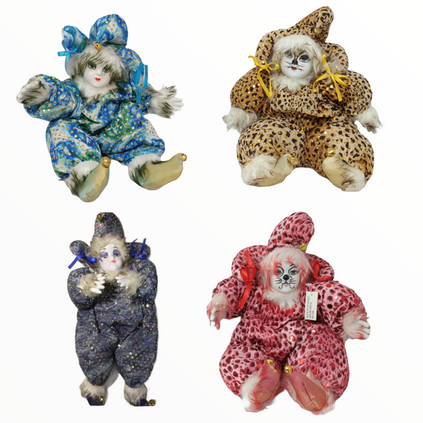 Muñeco Arlequin Decorativo 4 Modelos Diferentes