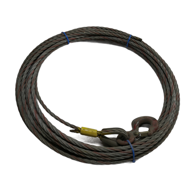 Bobina Rollo Cable de Acero 7/16" x 22m 8kg