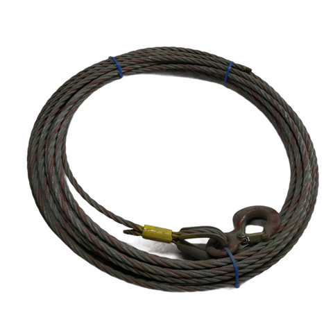 Bobina Rollo Cable de Acero 7/16" x 22m 8kg