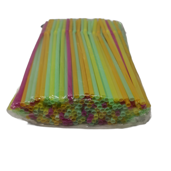 Popotes Flexible Straw Desechables 200 pack