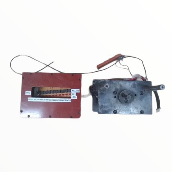 Equipo industrial base calentador y consola de prueba