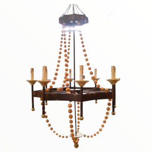 Candil Candelabro Decorativo Vintage Para Foco Tipo Vela Usado