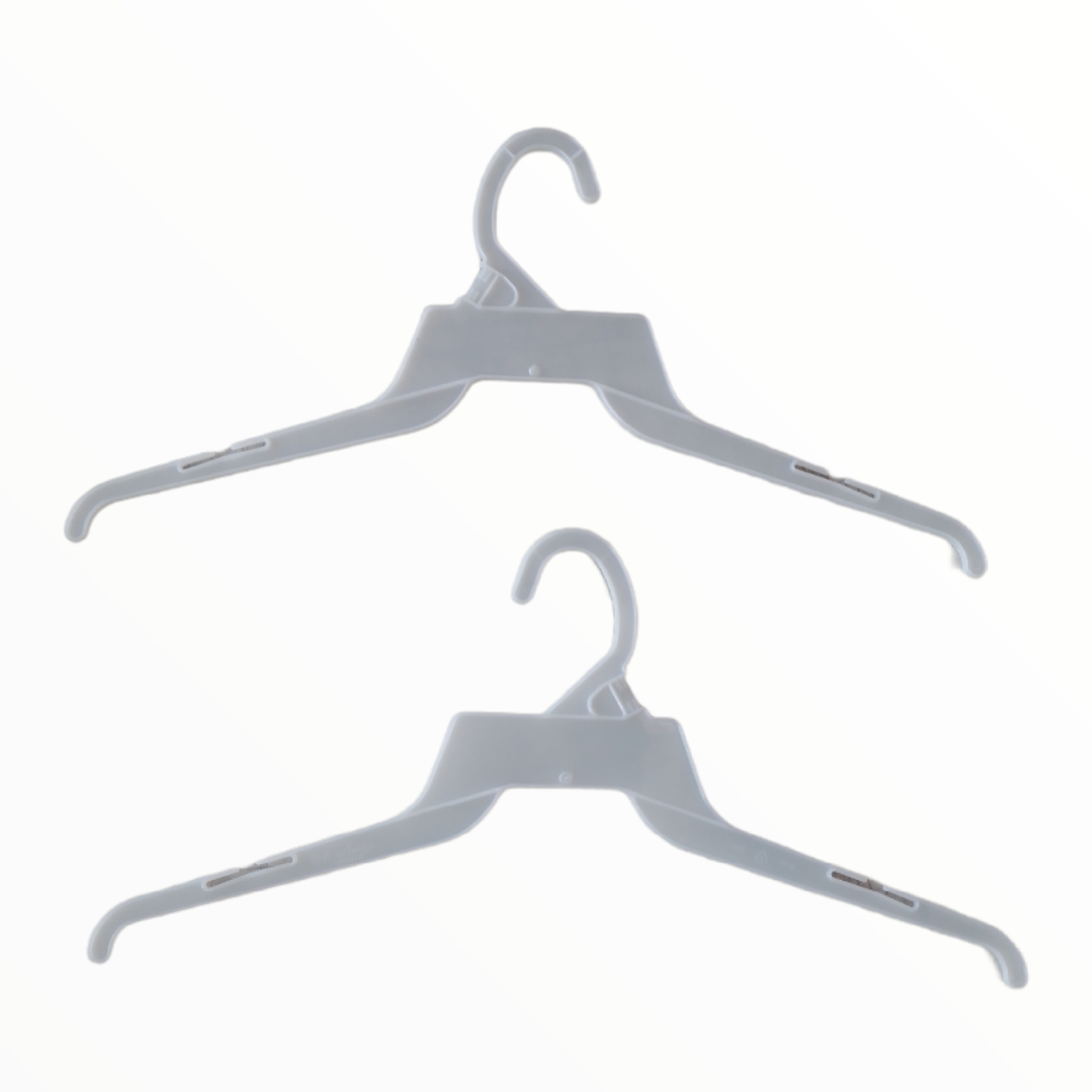 Gancho plástico para ropa 45x 22cm Paquete 12pzs