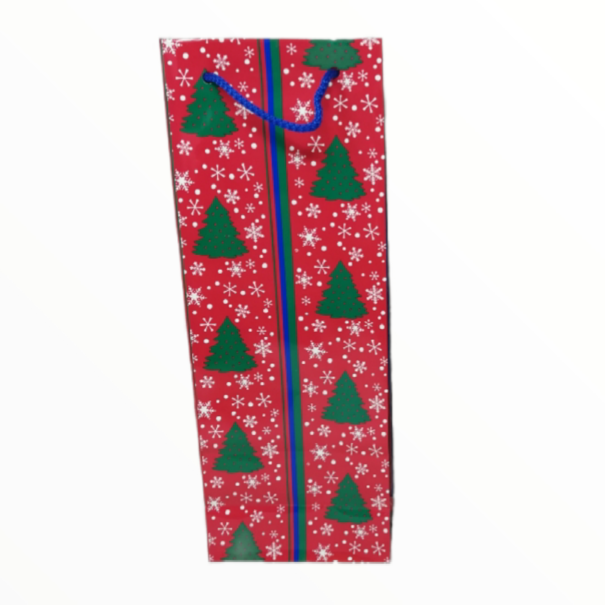 Bolsa para regalo navideñas 6pzas 32x12x8 cms
