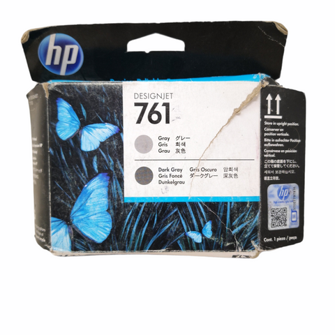 CARTUCHO DE IMPRESIÓN DESIGNJET HP 761 GRIS OSCURO