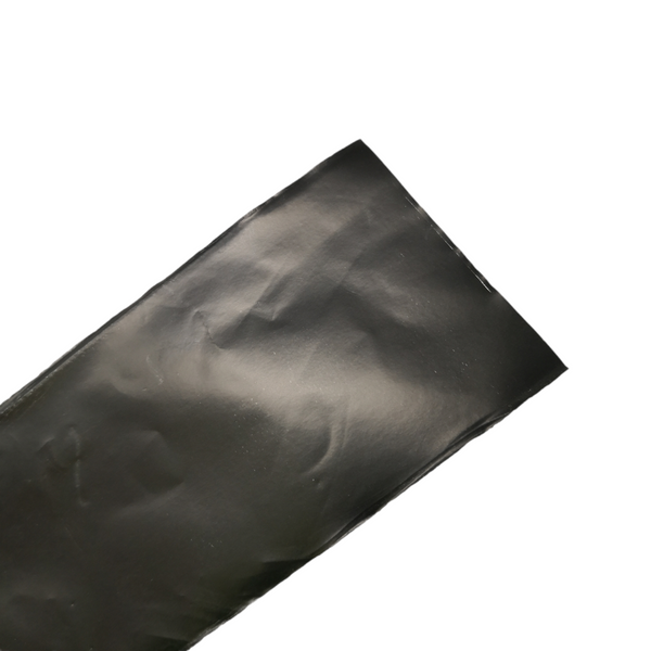 Rollo de papel Negro mate liso una sola cara 7.5cm