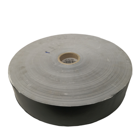 Rollo de papel Negro mate liso una sola cara 7.5cm
