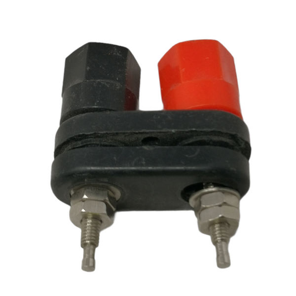 Conector Borne Doble Pos/Neg Conexión estándar Pack 10pz