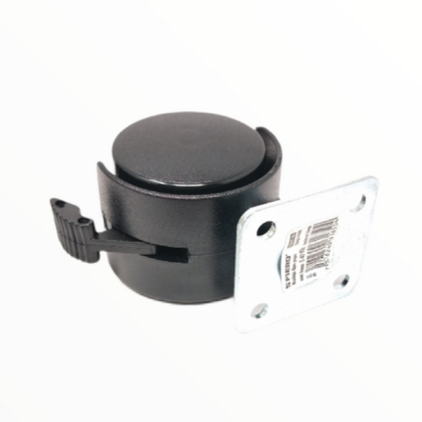 Rodaja Nylon Tipo Yoyo Placa Móvil 40mm 44384 pack 4pz