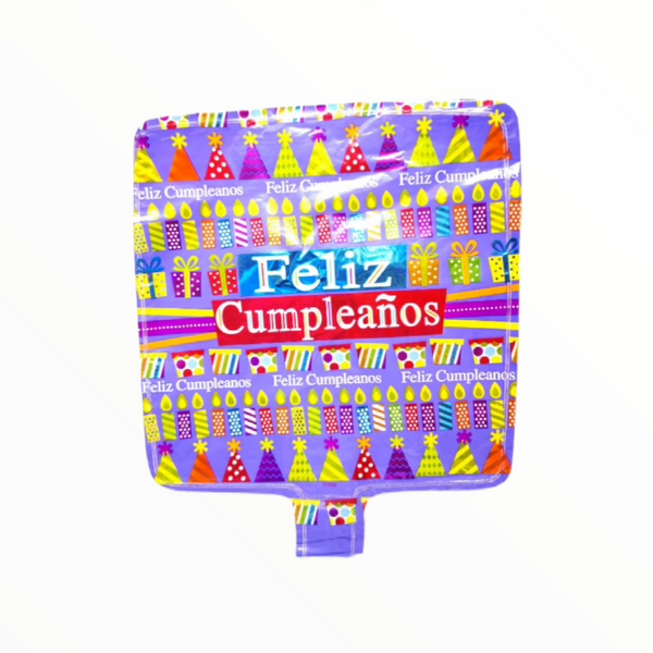 100 Globos Metalicos Feliz Cumpleaños