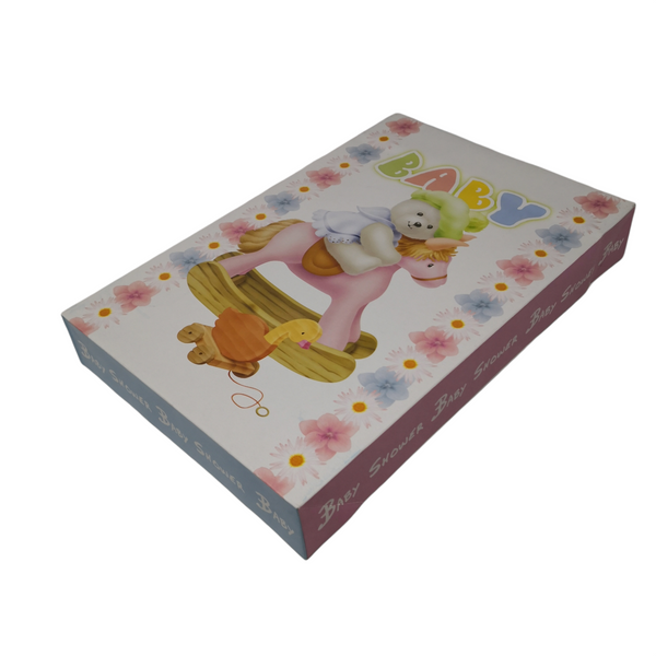 Cajas De Regalo Plegables Infantiles Baby Shower Pack 3pz