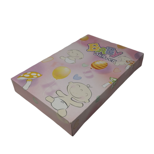 Cajas De Regalo Plegables Infantiles Baby Shower Pack 3pz