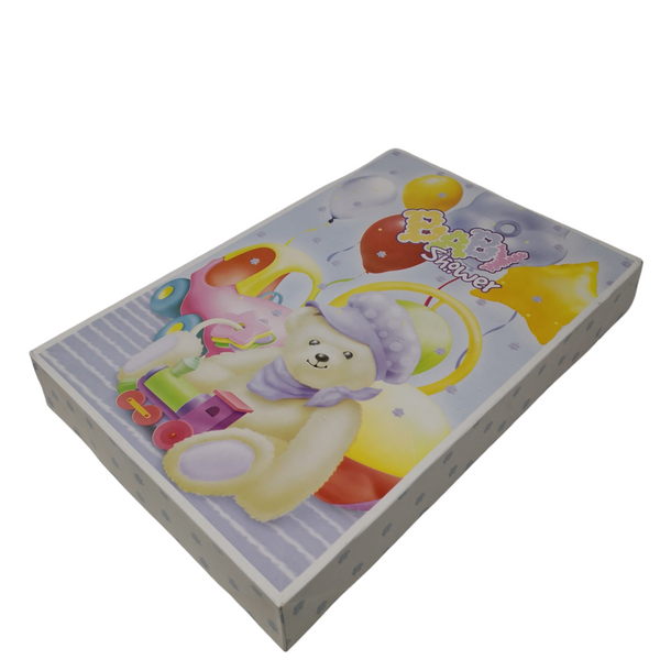 Cajas De Regalo Plegables Infantiles Baby Shower Pack 3pz