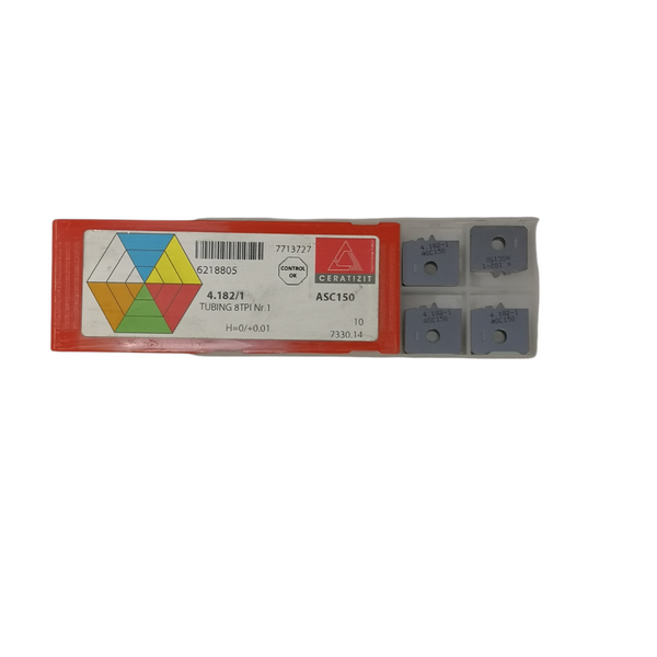 Inserto de carburo Ceratizit LP025 ASC150 pack 10pz