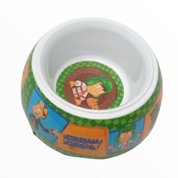 Plato para mascotas razas chicas Melamina Antiderrapante