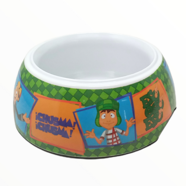 Plato para mascotas razas chicas Melamina Antiderrapante