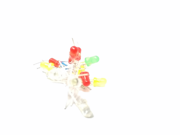 Foco Led 5mm Diodos Colores Bolsa De 100 Pzas.