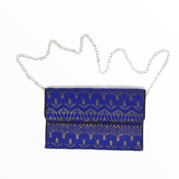 Bolsa Cartera De Mano Tejido Artesanal para Mujer Colores 20x31cms