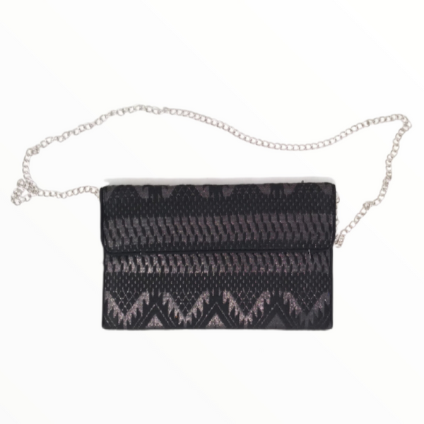 Bolsa Cartera De Mano Tejido Artesanal para Mujer Colores 20x31cms