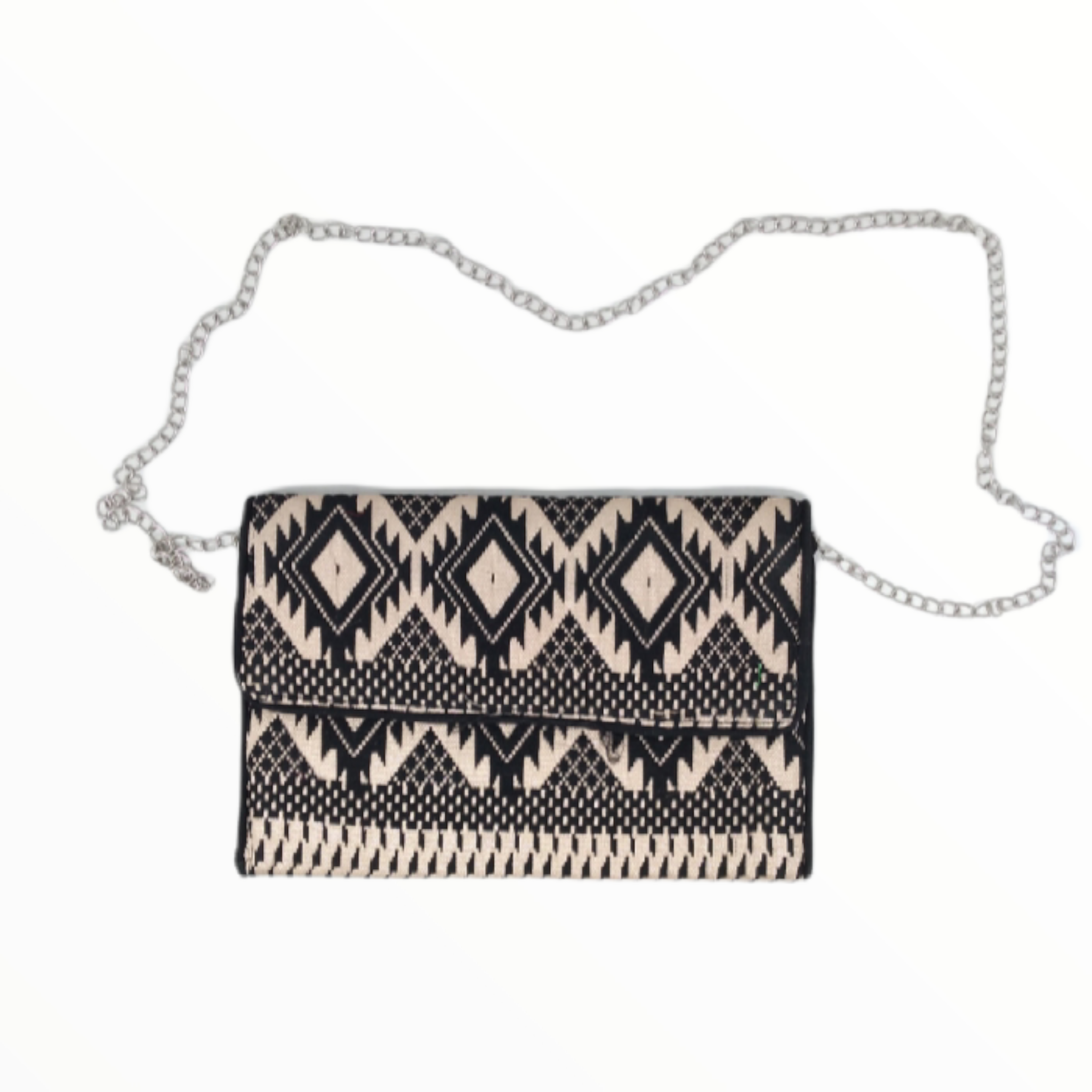 Bolsa Cartera De Mano Tejido Artesanal para Mujer Colores 20x31cms