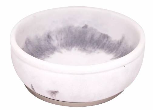 Jabonera De Marmol Hometreds Gris 12 Cms Decoracion