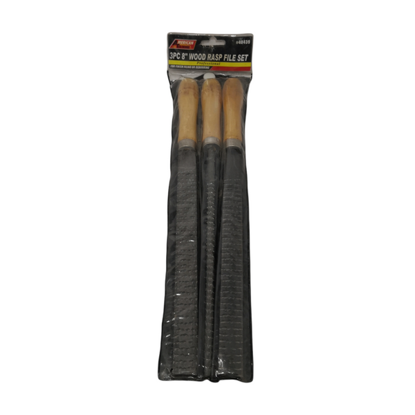 Juego de Limas Raspadoras lijadora Madera 3pz x8pulg