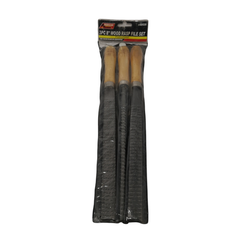 Juego de Limas Raspadoras lijadora Madera 3pz x8pulg