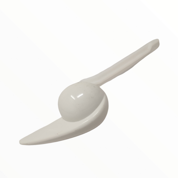 Palanca Para Baño Universal Plastico Manija Wc Blanca