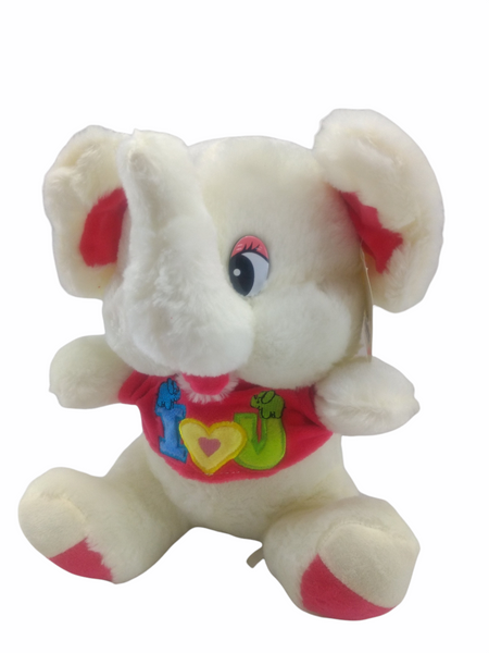Elefante juguete De Peluche Corazon San Valentin 30 Cm