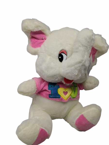 Elefante juguete De Peluche Corazon San Valentin 30 Cm