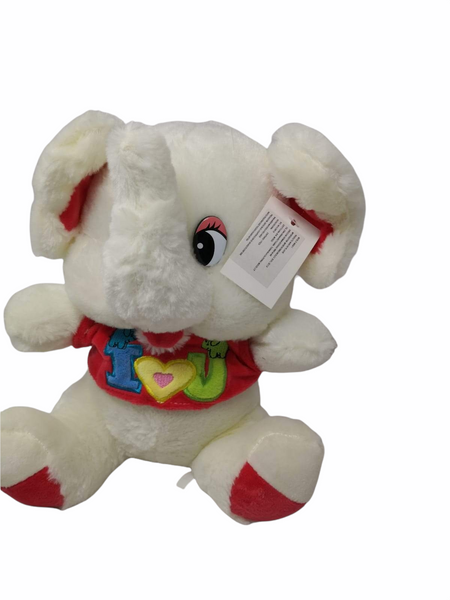 Elefante juguete De Peluche Corazon San Valentin 30 Cm