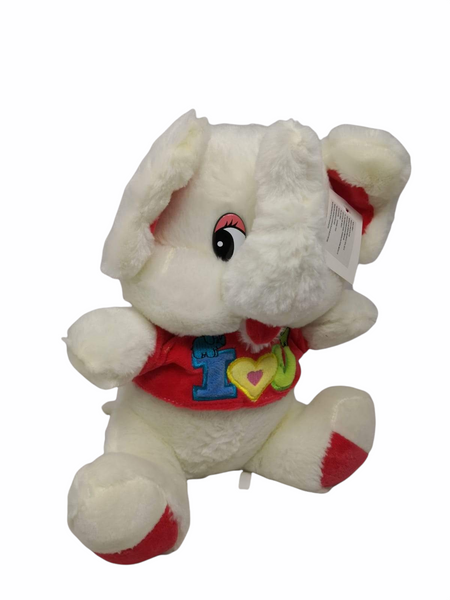 Elefante juguete De Peluche Corazon San Valentin 30 Cm
