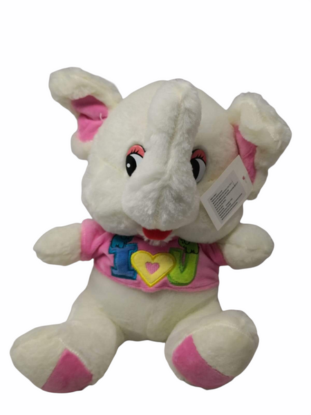 Elefante juguete De Peluche Corazon San Valentin 30 Cm