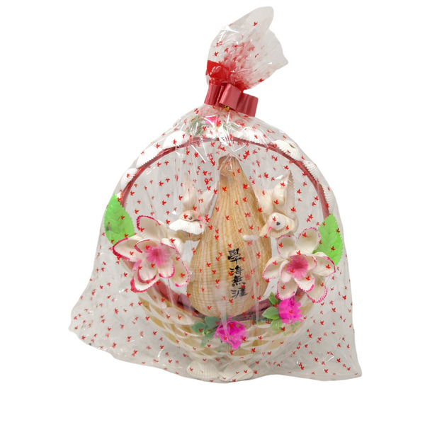 Canasta Cesta Decorativa De Conchas Del Mar Estilo Japones