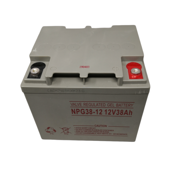 Batería Gel Regulada por Válvula NPG38-12 12V 38Ah