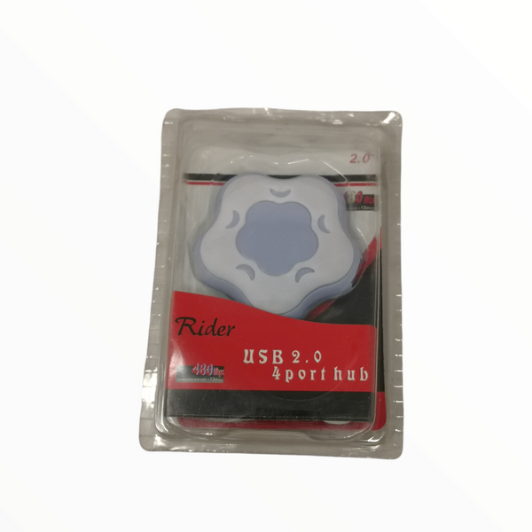 Usb Hub Multiconector Puertos Usb 2.0 Marca Rider Estrella