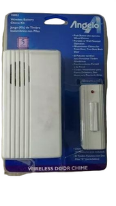 Timbre De Puerta Campana Musical Inalambrico 45m Angelo