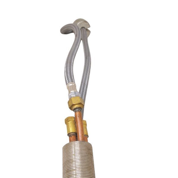 Llave Mezcladora fregadero Monomando plateada usado