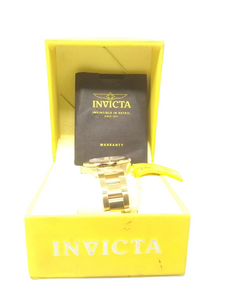 Reloj De Pulsera Dorado Invicta 8938 Para Caballero