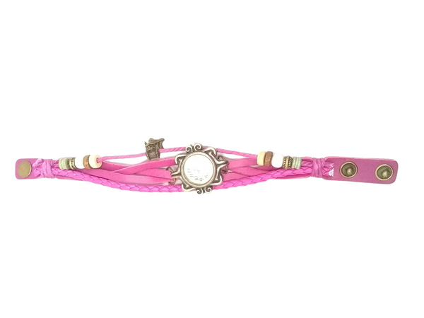 Reloj Vintage dije torre pulsera dama brazalete pack 4 pzs