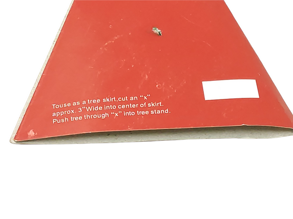 Pie Base Árbol Navideño Tapete Navidad Santa Treasures 86cm