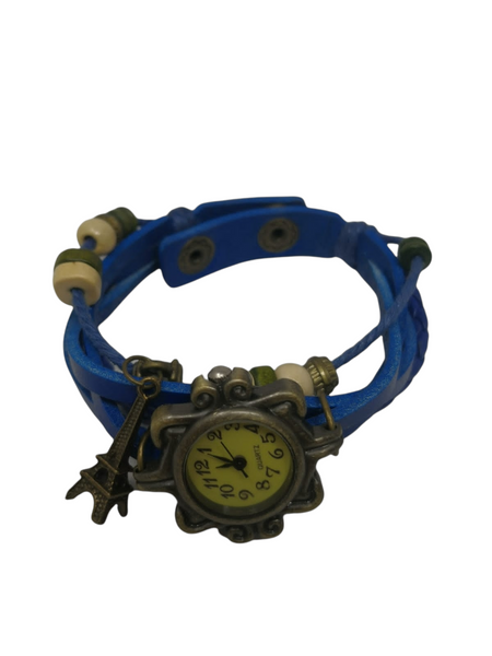 Reloj Vintage dije torre pulsera dama brazalete pack 4 pzs