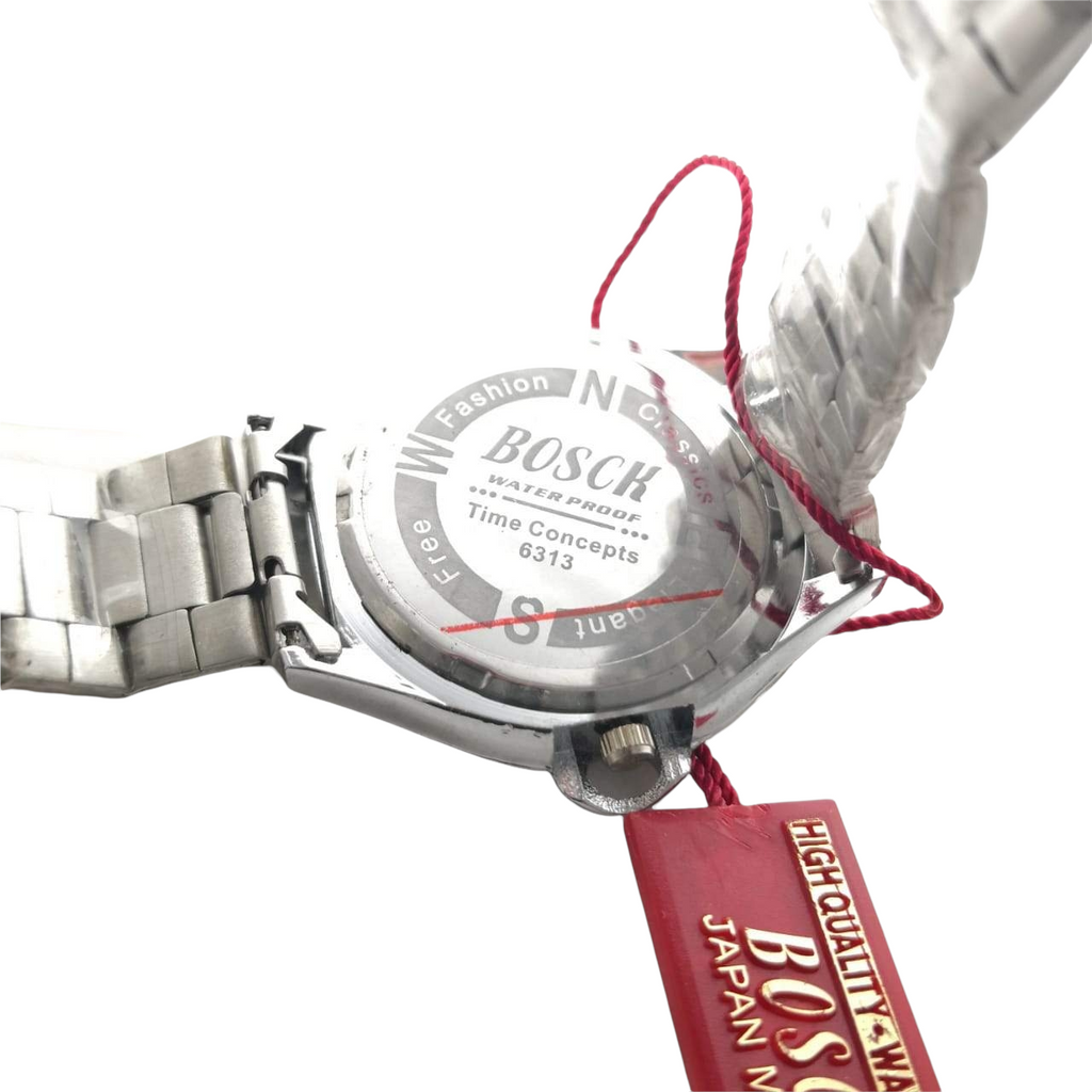 Time concepts stainless steel top case back