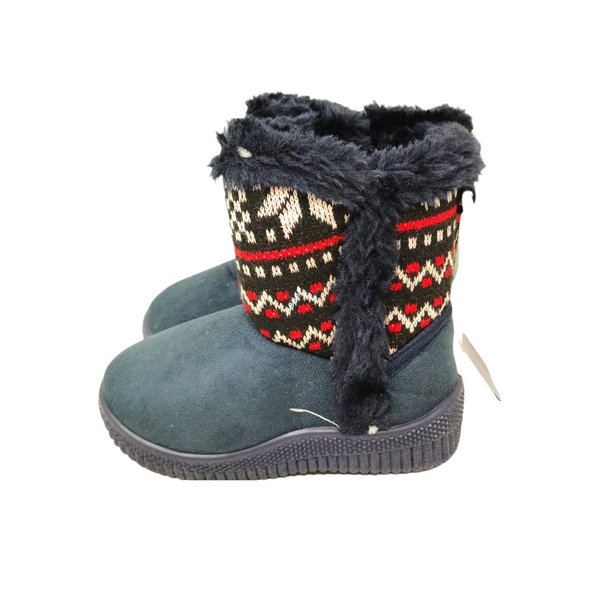 Bota para bebe invernal infantil tallas 12-17 unisex
