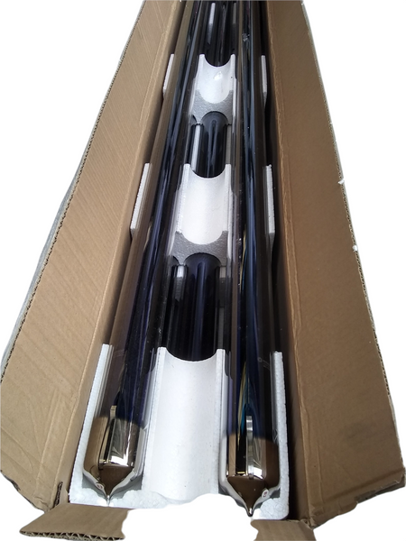Tubo De Vidrio Al Vacío Calentador Solar 1800x58mm Repuesto BIOTEC SOLAR