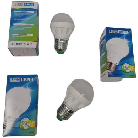 Foco Led Económico Bulb Chico E26/27 pack 3 pz